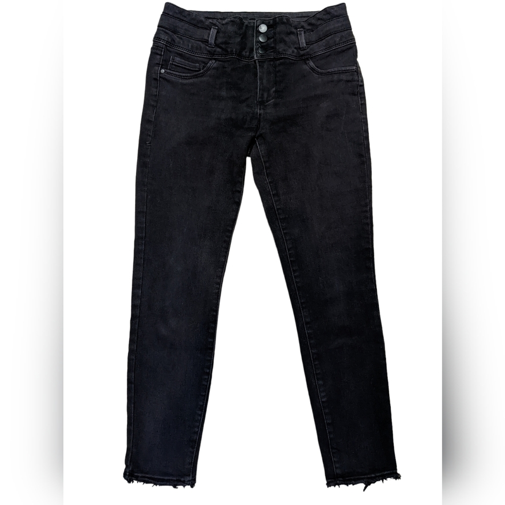 Black Skinny Ankle Length Jeans